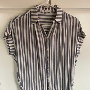 Madewell Central Shirt in Pompano Stripe